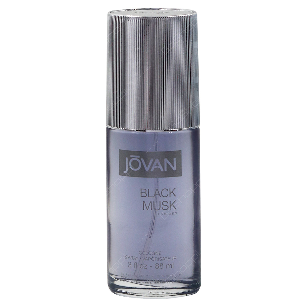 Jovan Black Musk Colonge Spray For Men 88ml