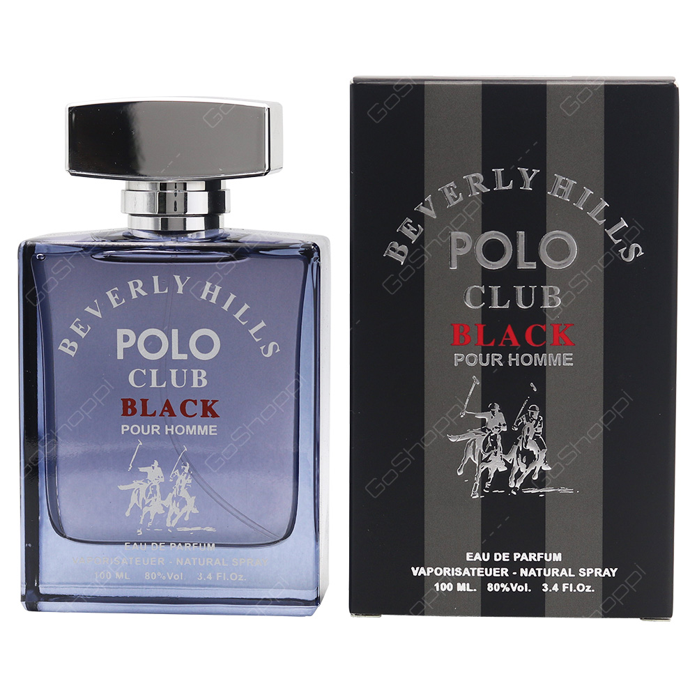 Beverly Hills Polo Club Black Pour Homme Eau De Parfum 100ml