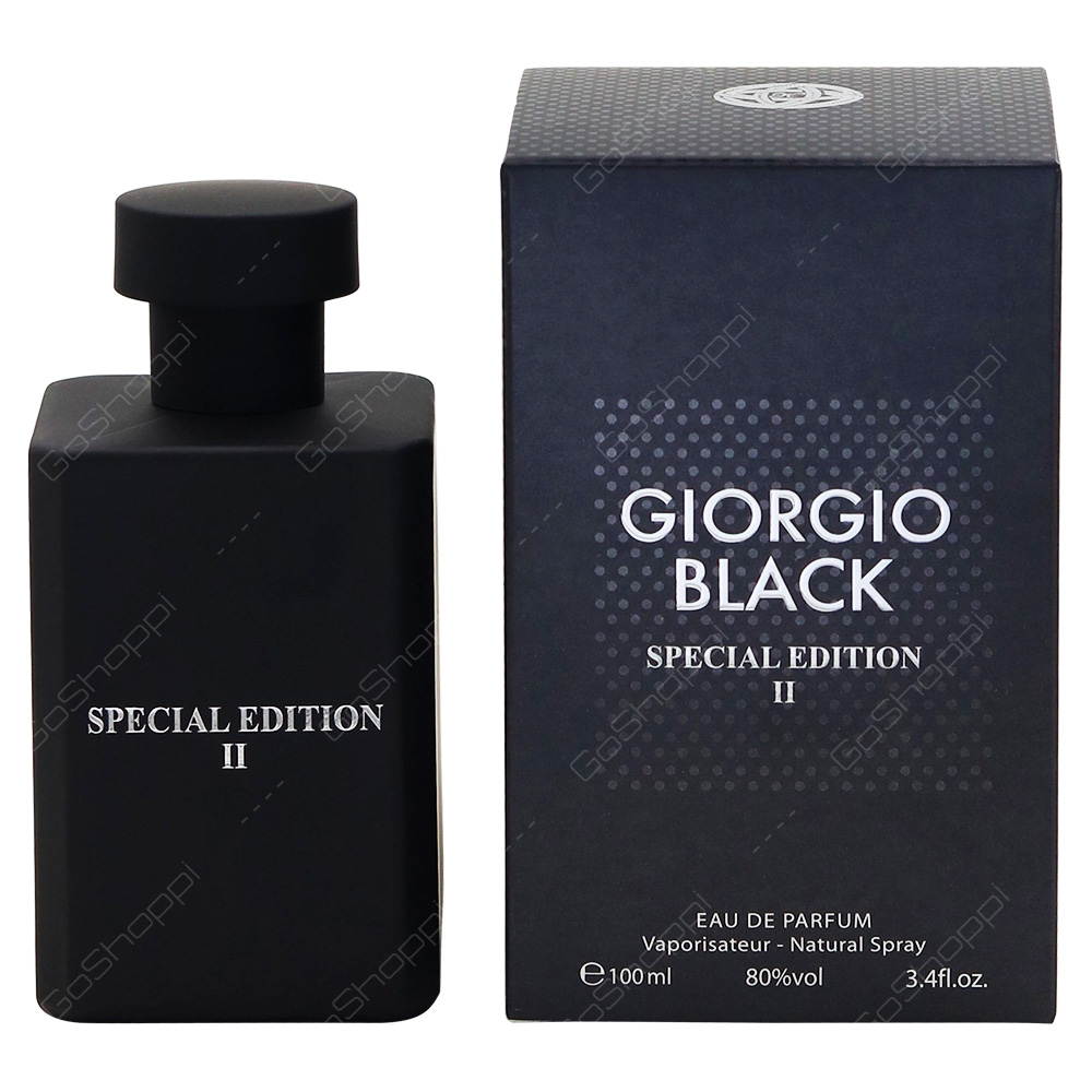 Giorgio Black Special Edition II For Him Eau De Parfum 100ml